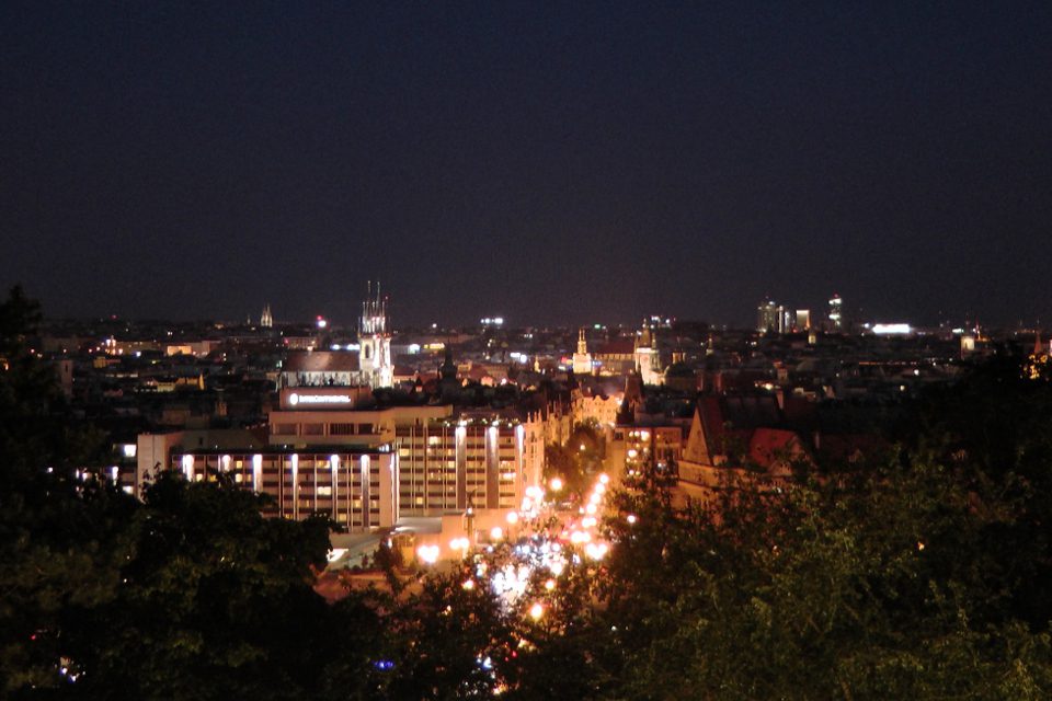 Prag overview from Stalin plaza