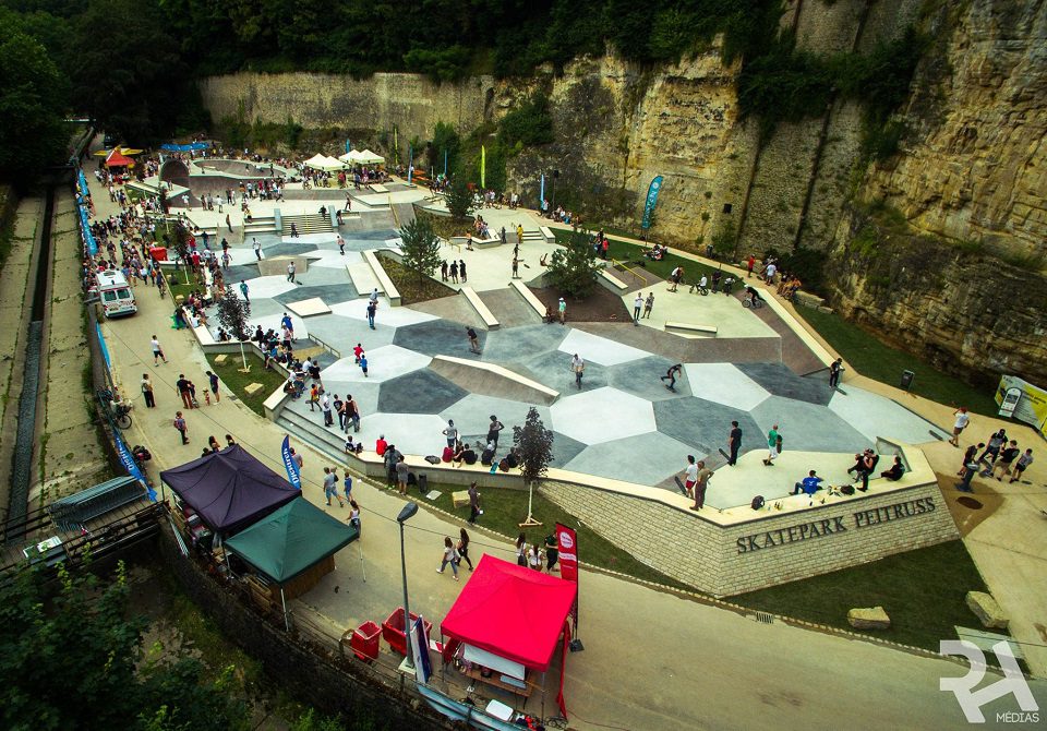 Skatepark Péitruss Ville de Luxembourg